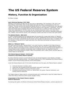 The US Federal Reserve System