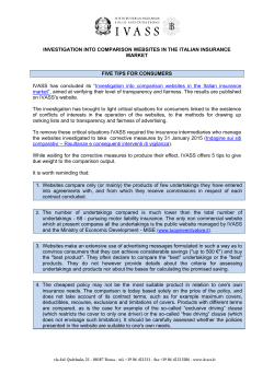 Comparison websites - Five tips for consumers pdf 114.9 KB