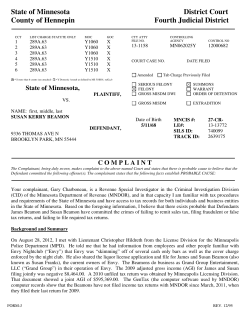 Susan Kerry Beamon  - Hennepin County Attorney