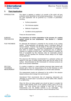 Marine Paint Guide - International Paint