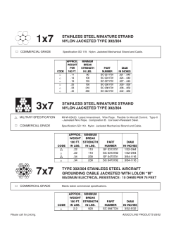 1x7 STAINLESS STEEL MINIATURE STRAND