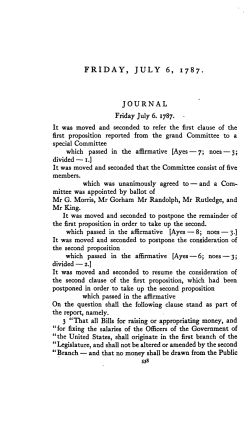 July 6, 1787 (Farrand, PDF)