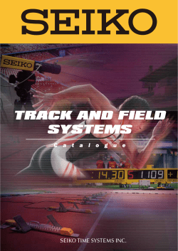 TRACK AND FIELD SYSTEMS