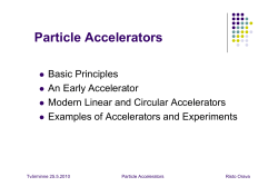 Particle Accelerators