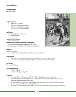 Caustic Causes