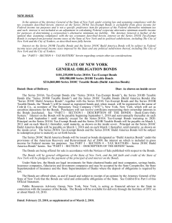 state of new york general obligation bonds