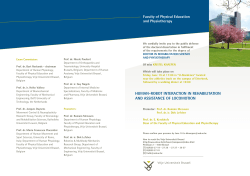 human-robot interaction in rehabilitation and assistance of locomotion