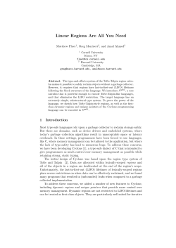 Linear Regions Are All You Need