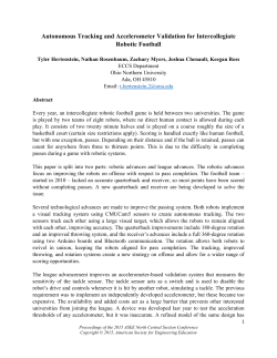 Autonomous Tracking and Accelerometer Validation for