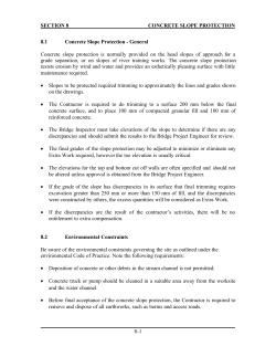 Bridge Construction Inspection Manual - Section 8