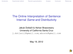 handout - University of California, Santa Cruz