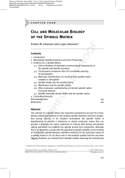 Int. Rev. Cytol. - Roy J. Carver Department of Biochemistry, Biophysics