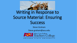Get More Out of Writing: Evidence