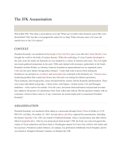 The JFK Assassination