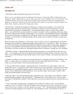 Daily We - annotated