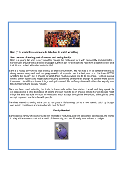 Read Sam`s profile
