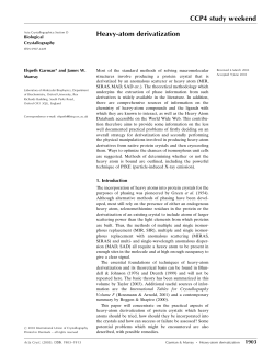 Heavy-atom derivatization