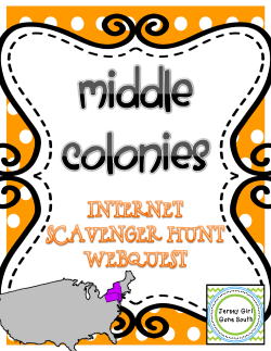 Mid-Atlantic WebQuest