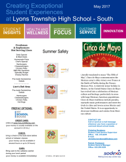 Newsletter - SC - Lyons Township High School