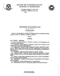 STATE OF CONNECTICUT