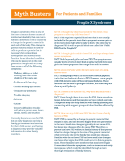 Myth Busters For Patients and Families