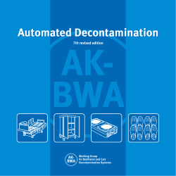 AK- BWA Automated Decontamination - Stiegelmeyer