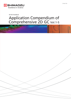 Application Compendium of Comprehensive 2D GC Vol.1-5