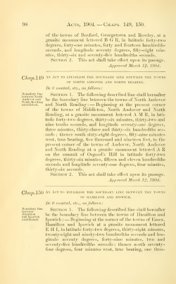 Acts and resolves passed by the General Court