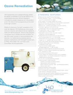 Ozone Remediation - H2O Engineering, Inc.