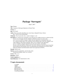 Package `Surrogate`