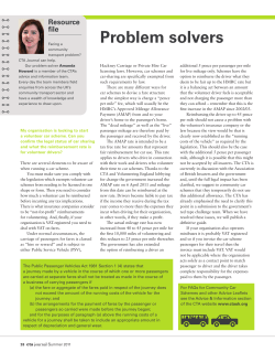 Summer 2011 Journal - Community Transport Association