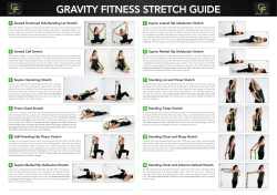 GRAVITY FITNESS STRETCH GUIDE