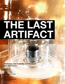 The LasT arTifacT