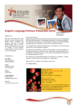 March 2015 - English Language Partners