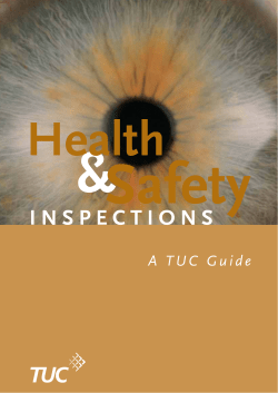 Health and Safety Inspections