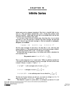 Calculus Online Textbook Chapter 10 Sections 10.1 to 10.3