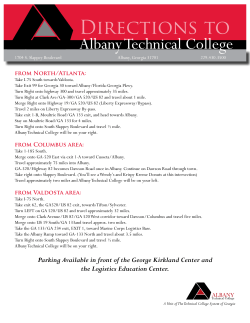 Directions to - Albany Technical College