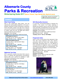 EAST COAST SWING DANCE – Level I