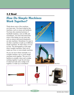 How Do Simple Machines Work Together?