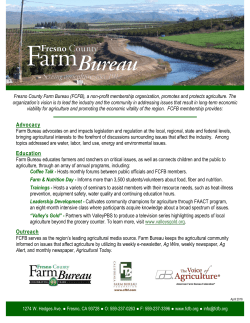 Press Kit - Fresno County Farm Bureau