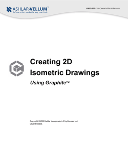 Creating 2D Isometric Drawings - Ashlar