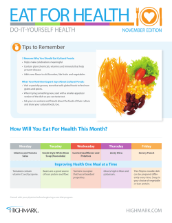 Eat for Health - Highmark Blog