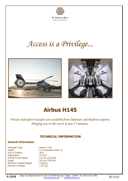 to D Maris Bay Helicopter Transfer Brochure - D