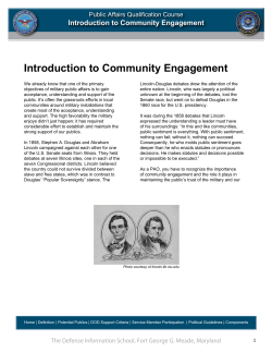 Introduction to Community Engagement