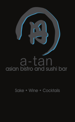 Drinks - A-Tan Sushi Bar