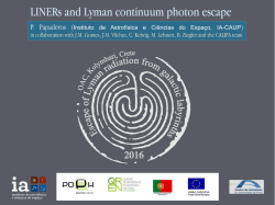 LINERs and Lyman continuum photon escape
