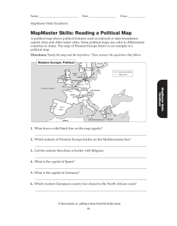 MapMaster Skills: Reading a Political Map
