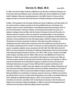 Curriculum Vitae - University Of Wisconsin