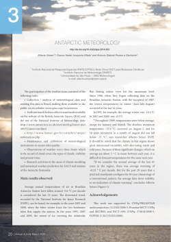 antarctic meteorology