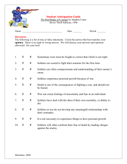 Student Anticipation Guide